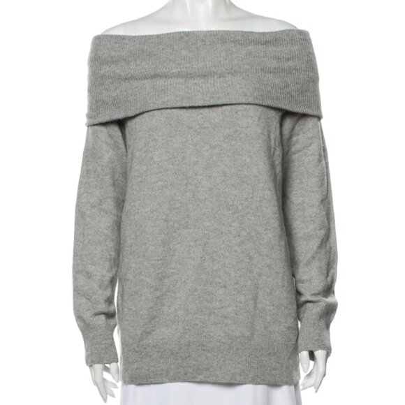 Alexander Wang Off-Shoulder Wool Sweater - Picture 1 of 3